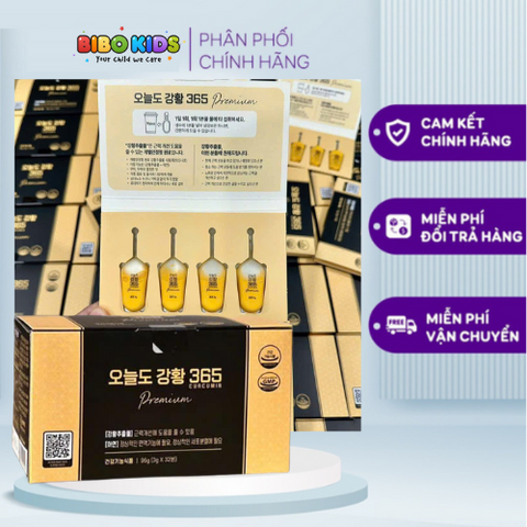 Tinh Nghệ Nano 365 Curcumin Premium Ji Chang-Wook 32g x 3g - Thực Phẩm Chức Năng Hỗ Trợ Sức Khỏe và Làm Đẹp Da
